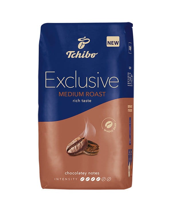 Tchibo Exclusive 1000g Medium Roast ziarnista