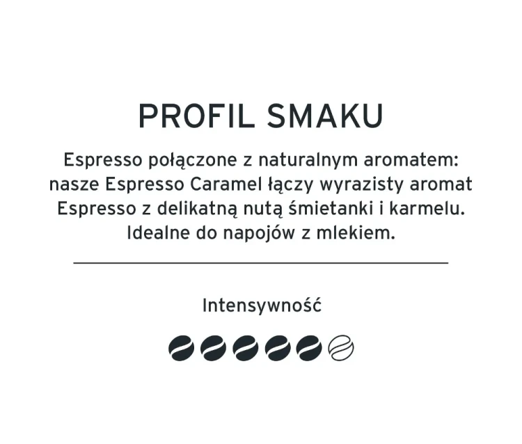 Kawa kapsułki Tchibo Cafissimo Espresso Caramel x 10 kapsułek