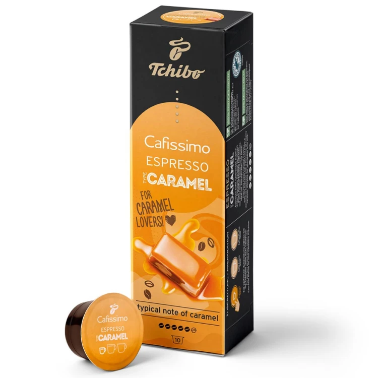 Kawa kapsułki Tchibo Cafissimo Espresso Caramel x 10 kapsułek