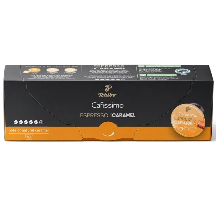 Kawa kapsułki Tchibo Cafissimo Espresso Caramel x 10 kapsułek