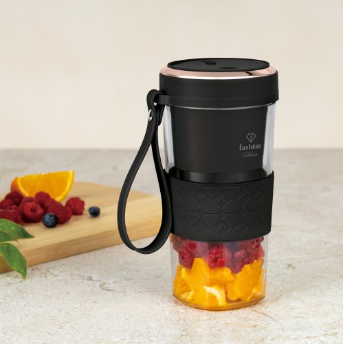 Mini blender USB FashionTv FTV-0176 Matte Black-Rose Gold Collection