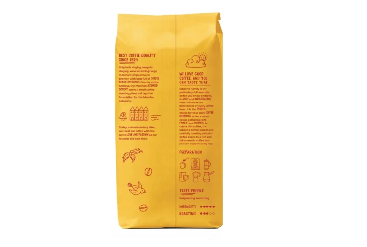 Kawa ziarnista Robusta Eduscho Family Classic 1000 g