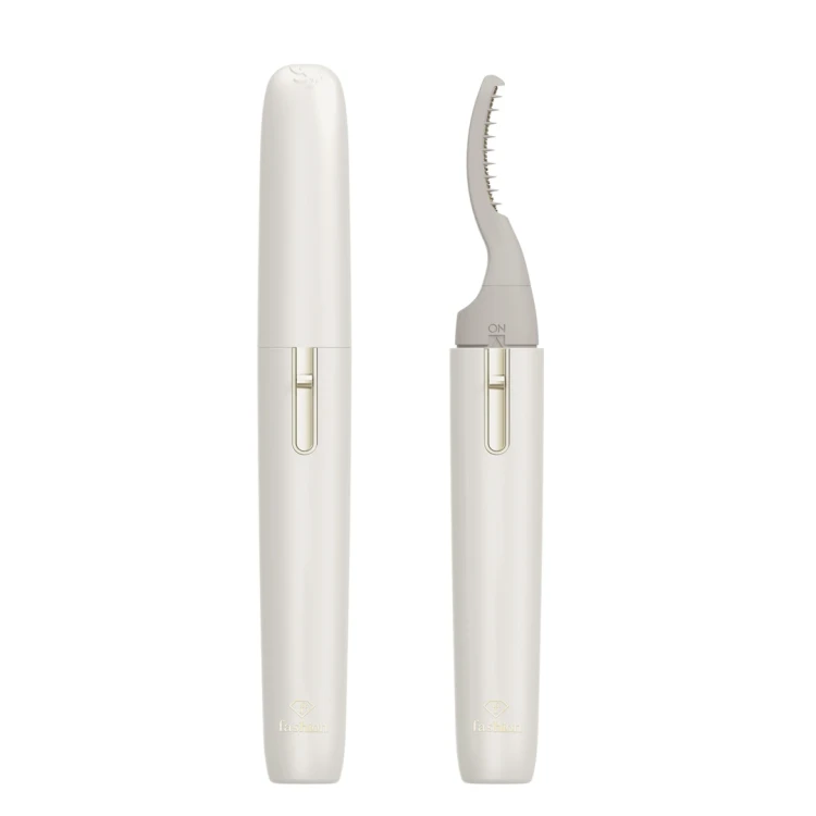 Podgrzewana zalotka do rzęs + golarka elektryczna 2w1 FashionTV FTV-0135 Matte Cream-Gold