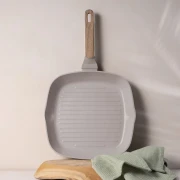 Patelnia grillowa BerlingerHaus Taupe Nordic 28cm BH-8335