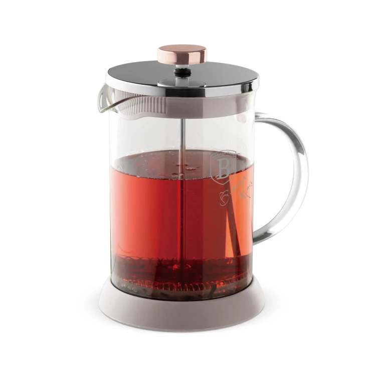 Zaparzacz do kawy / herbaty 600 ml Taupe Berlinger Haus BH-8588