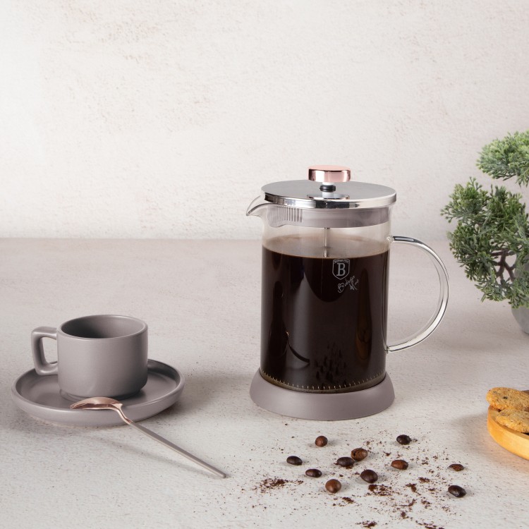 Zaparzacz do kawy / herbaty 800 ml Taupe Berlinger Haus BH-8589