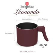 Garnek do mleka 1.2 L BerlingerHaus Leonardo BH-8045