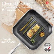 Grillowa patelnia 28 cm, Eternal Collection BH-8513 BerlingerHaus