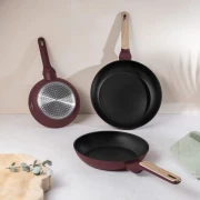 Zestaw 3 patelni BerlingerHaus Leonardo Nordic BH-8303