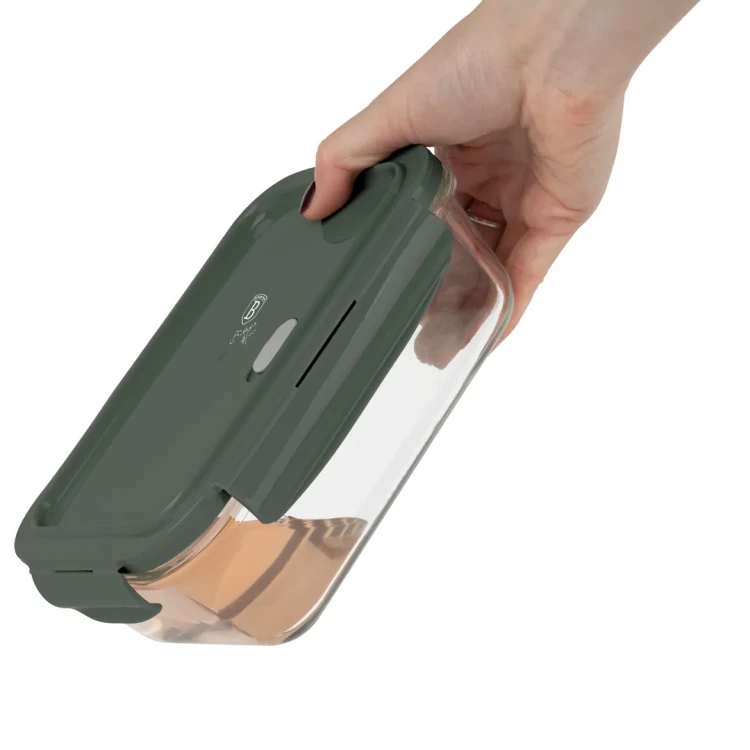 Zestaw 3 pojemników na żywność z pokrywkami BerlingerHaus BH-8791 Matte Green Collection