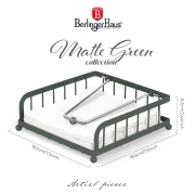 Stojak na serwetki, Matte Green Collection BerlingerHaus BH-8825