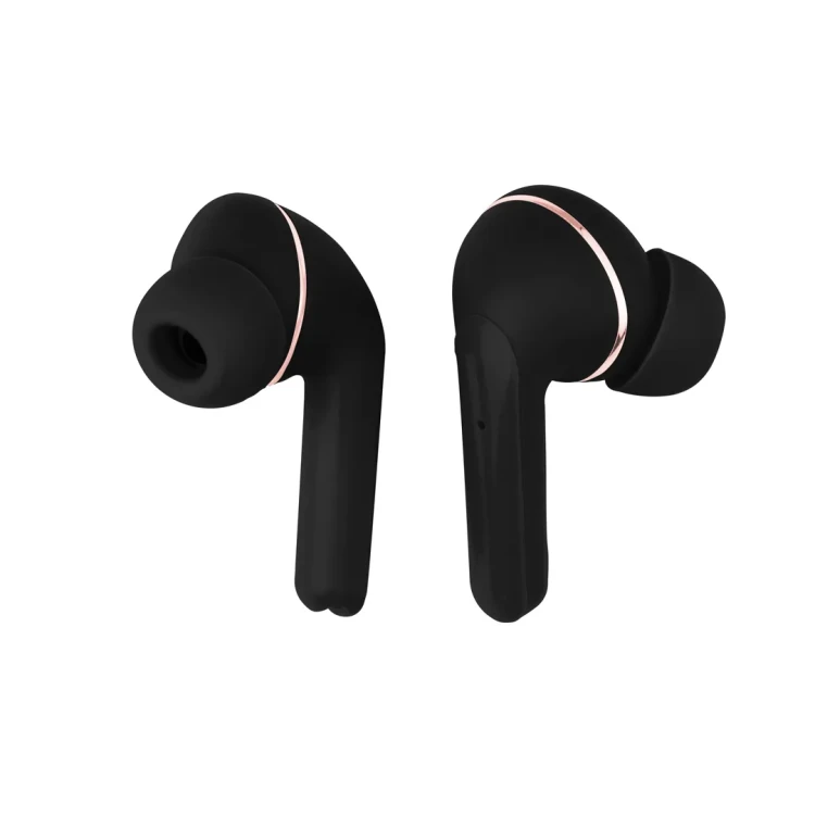 Słuchawki bezprzewodowe, FashionTV, Matte Black-Rose Gold FTV-0161
