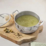 Garnek z pokrywką stalowy 24 cm Copper Touch Collection BerlingerHaus BH-8815