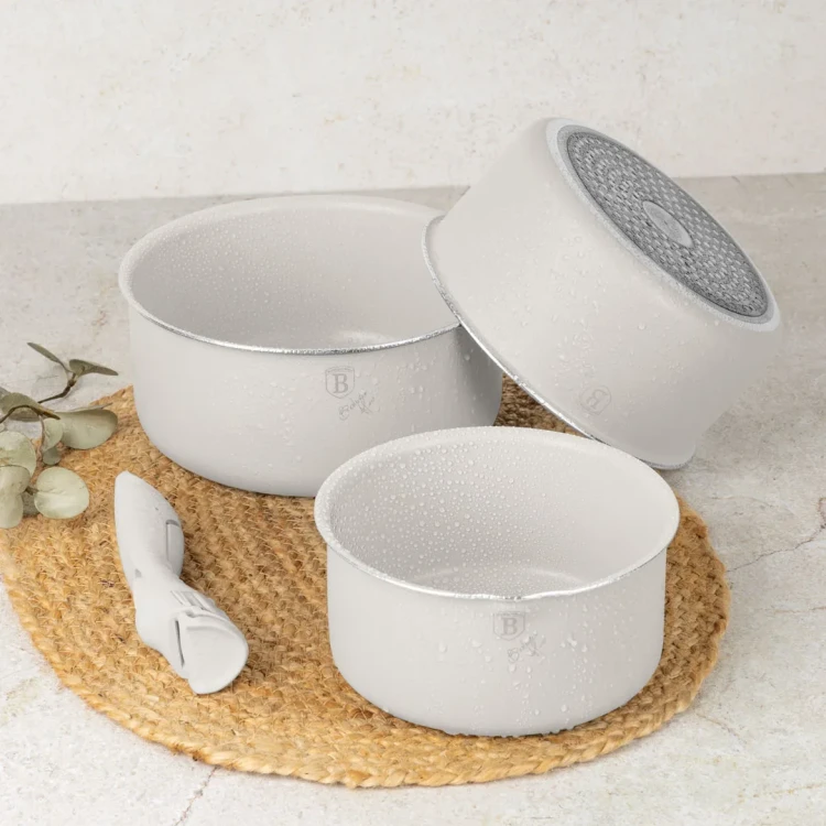 Zestaw garnków 13el. z odpinaną rączką BerlingerHaus Sahara Nordic Collection BH-8420