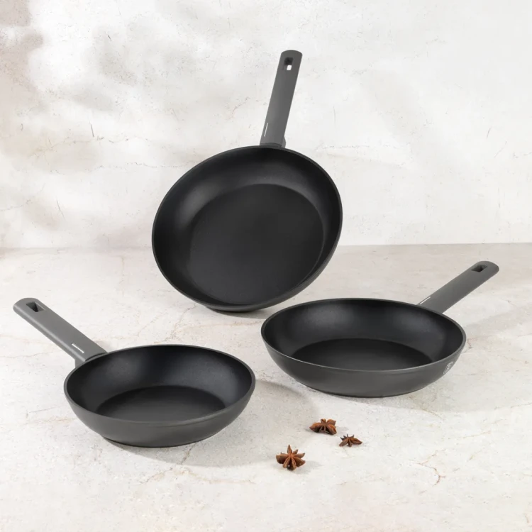 Zestaw 3 patelni BerlingerHaus Antracit BH-8138