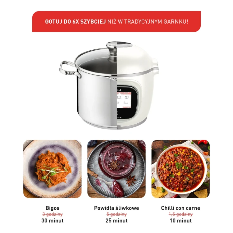 Multicooker TEFAL Cook4me Touch Pro CY943130 (Wi-Fi)
