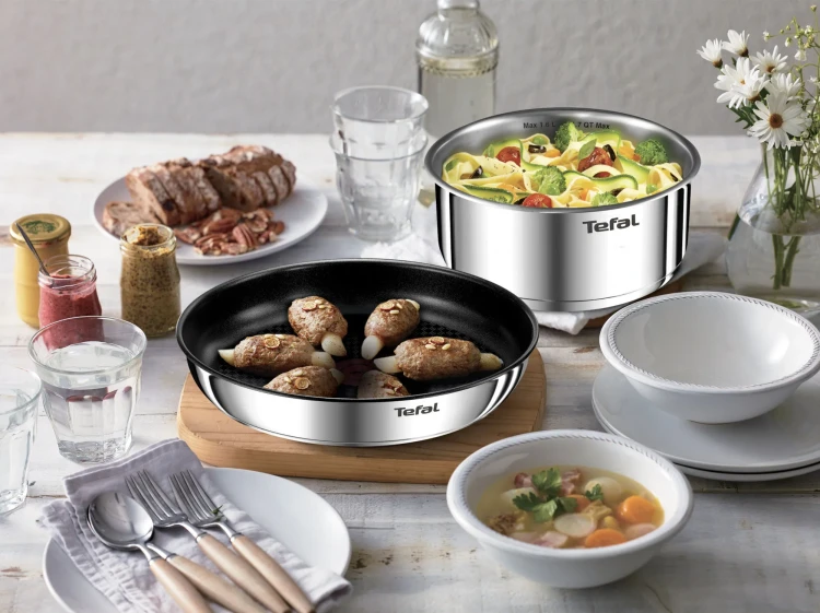 Zestaw patelni i garnków TEFAL INGENIO EMOTION - 5 elementów