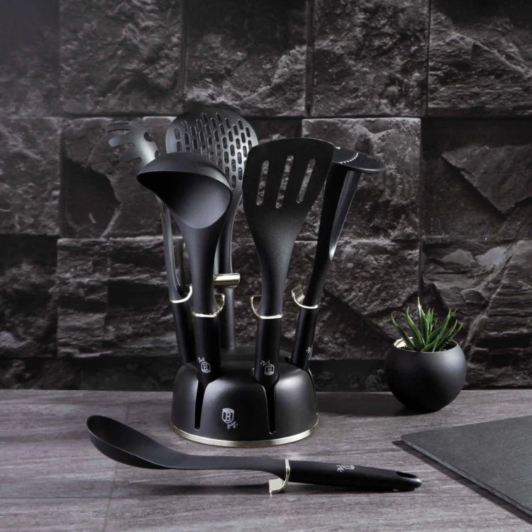 Zestaw przyborów kuchennych 7 el. BerlingerHaus Black Royal BH-6218N | OUTLET
