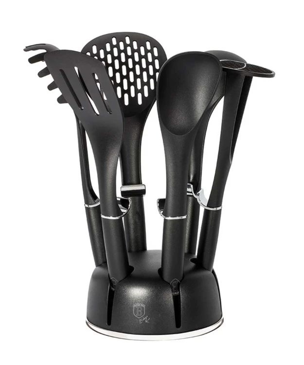 Zestaw przyborów kuchennych 7 el. BerlingerHaus Black Royal BH-6218N | OUTLET