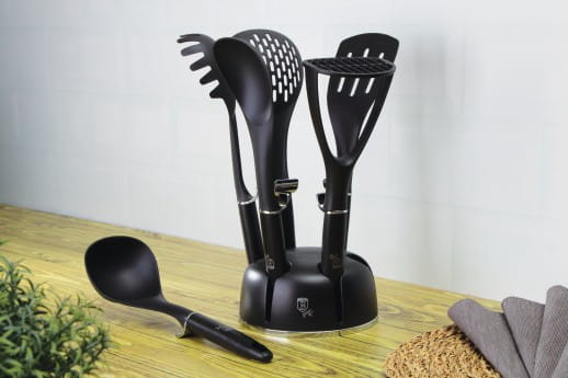 Zestaw przyborów kuchennych 7 el. BerlingerHaus Black Royal BH-6218N | OUTLET