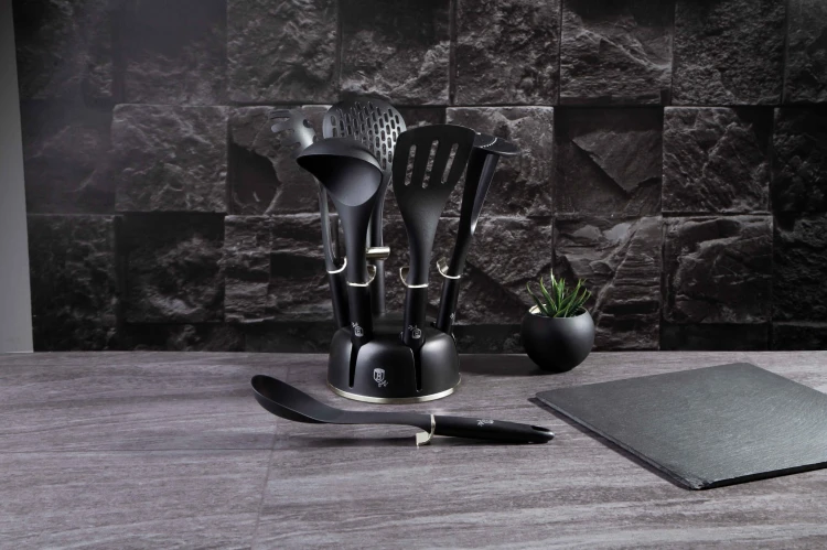 Zestaw przyborów kuchennych 7 el. BerlingerHaus Black Royal BH-6218N | OUTLET