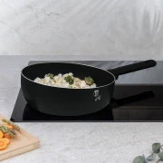 Patelnia Wok Flip 26 cm BerlingerHaus BH-8176 Matte Black Collection