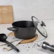 Garnek z pokrywką 24 cm 4,1 l Berlinger Haus BH 8131 Antracit