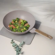 Wok 28 cm Berlinger Haus BH-8334 Taupe Nordic Collection