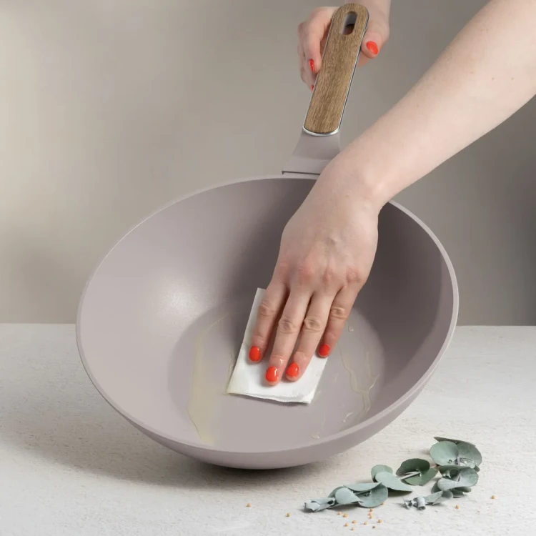 Wok 28 cm Berlinger Haus BH-8334 Taupe Nordic Collection