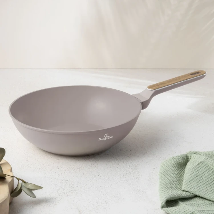 Wok 28 cm Berlinger Haus BH-8334 Taupe Nordic Collection