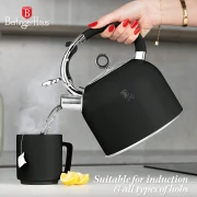 Czajnik tradycyjny BerlingerHaus BH-8916 Matte Black Collection