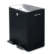 Kosz na śmieci ze stopką 2x30 L Berlinger Haus BH-8883 – Black Rose Gold Collection
