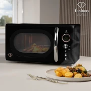 Kuchenka mikrofalowa 20 L FashionTV FTV-0121 Matte Black Rose Gold