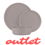 Zestaw obiadowy 18 el. BerlingerHaus BH-10006 Taupe | OUTLET