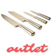 Zestaw 4 złotych noży BerlingerHaus Leonardo Collection BH-2976 | OUTLET