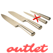 Zestaw 4 złotych noży BerlingerHaus Leonardo Collection BH-2976 | OUTLET