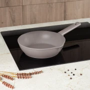 Głęboka patelnia z 2 wlotami 24 cm Berlinger Haus BH-8090 Taupe