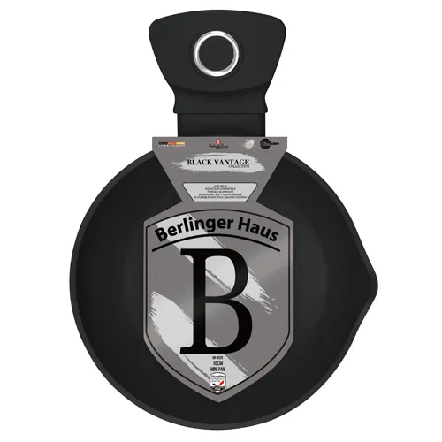 Mini patelnia 16cm, BerlingerHaus BH-8229 Black Vintage Collection