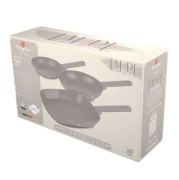 Zestaw 3 szt. patelni tytanowych, Berlinger Haus BH-8109 Taupe Collection