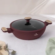 Patelnia tradycyjna 28 cm non-stick, BerlingerHaus BH-8299 Leonardo Nordic