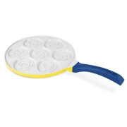 Patelnia do placuszków 7 otworów Emoji 26 cm Minions Collection Berlinger Haus BH-8949MN