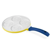 Patelnia do placuszków 4 otwory Emoji 26 cm Minions Collection Berlinger Haus BH-8950MN