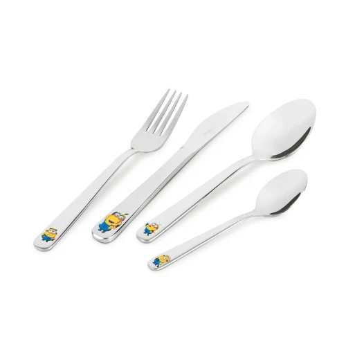 Zestaw sztućców 4 elementy Minions Collection Berlinger Haus BH-2636MN