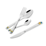 Zestaw sztućców 4 elementy Minions Collection Berlinger Haus BH-2636MN