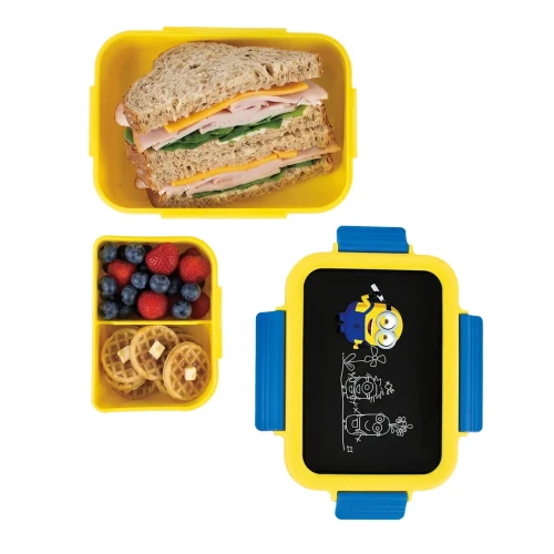 Lunch box dziecięcy 1320 ml Minions Collection Berlinger Haus BH-8951