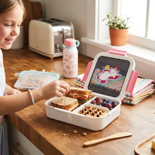 Lunch box dziecięcy 1320 ml Minions Collection Berlinger Haus BH-8952MN