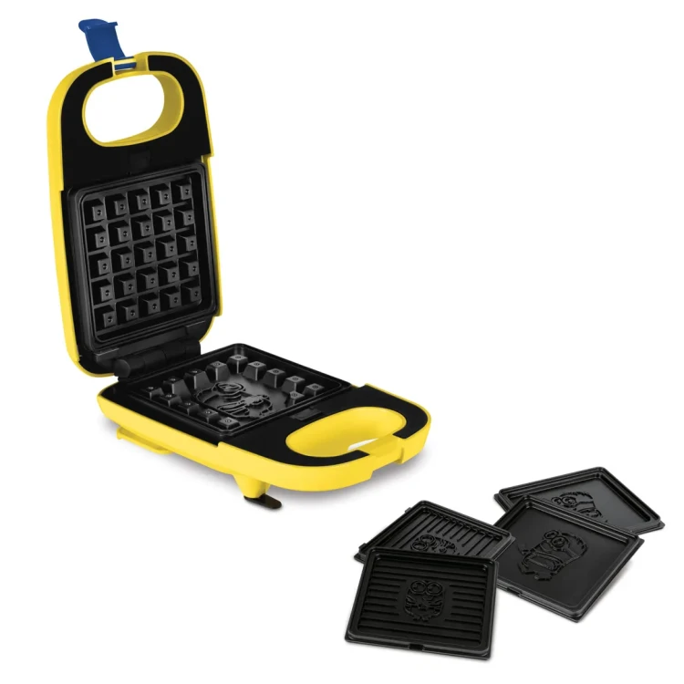 Opiekacz 3w1 z wymiennymi płytami Minions Collection Berlinger Haus BH-9935MN