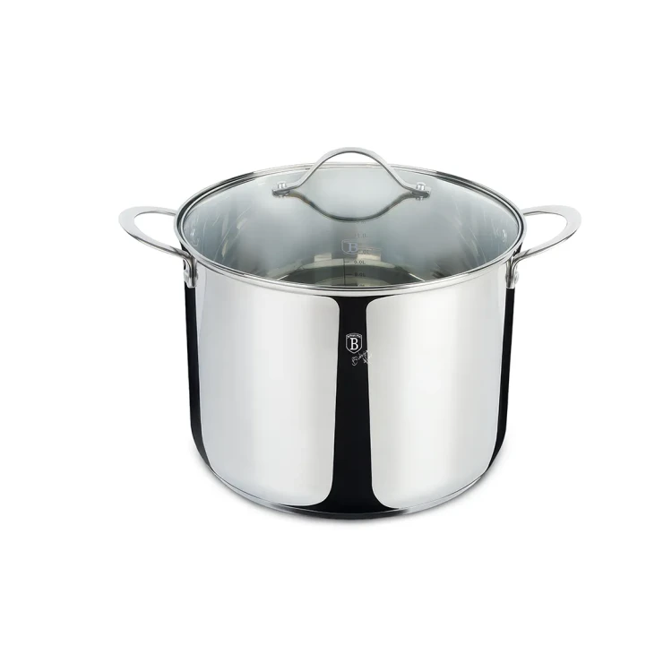 Garnek z pokrywką 26 cm, Berlinger Haus BH-6584 Silver Jewellery Collection
