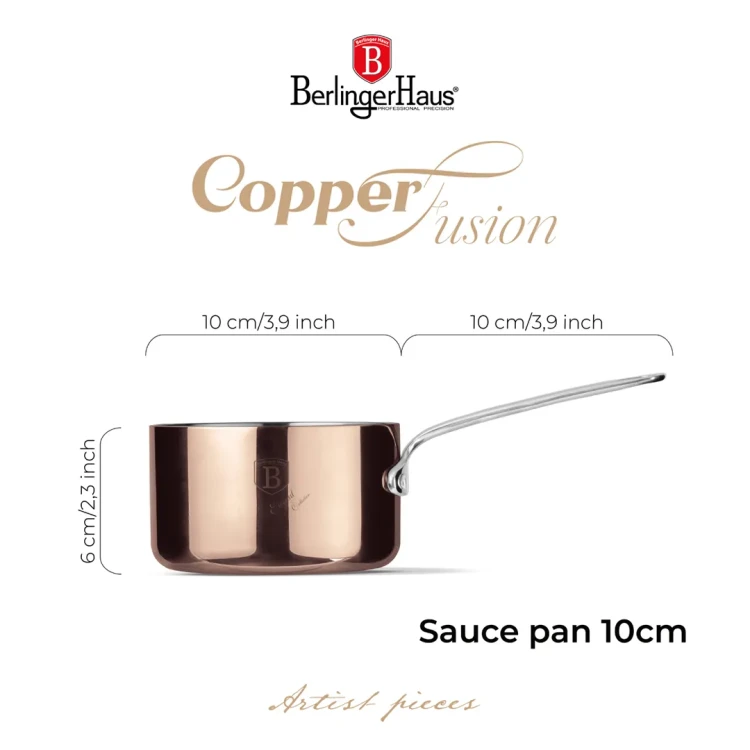 Rondel 10 cm, Berlinger Haus BH-8804 Copper Touch Collection