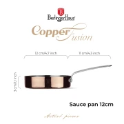 Rondel 12 cm, Berlinger Haus BH-8805 Copper Touch Collection